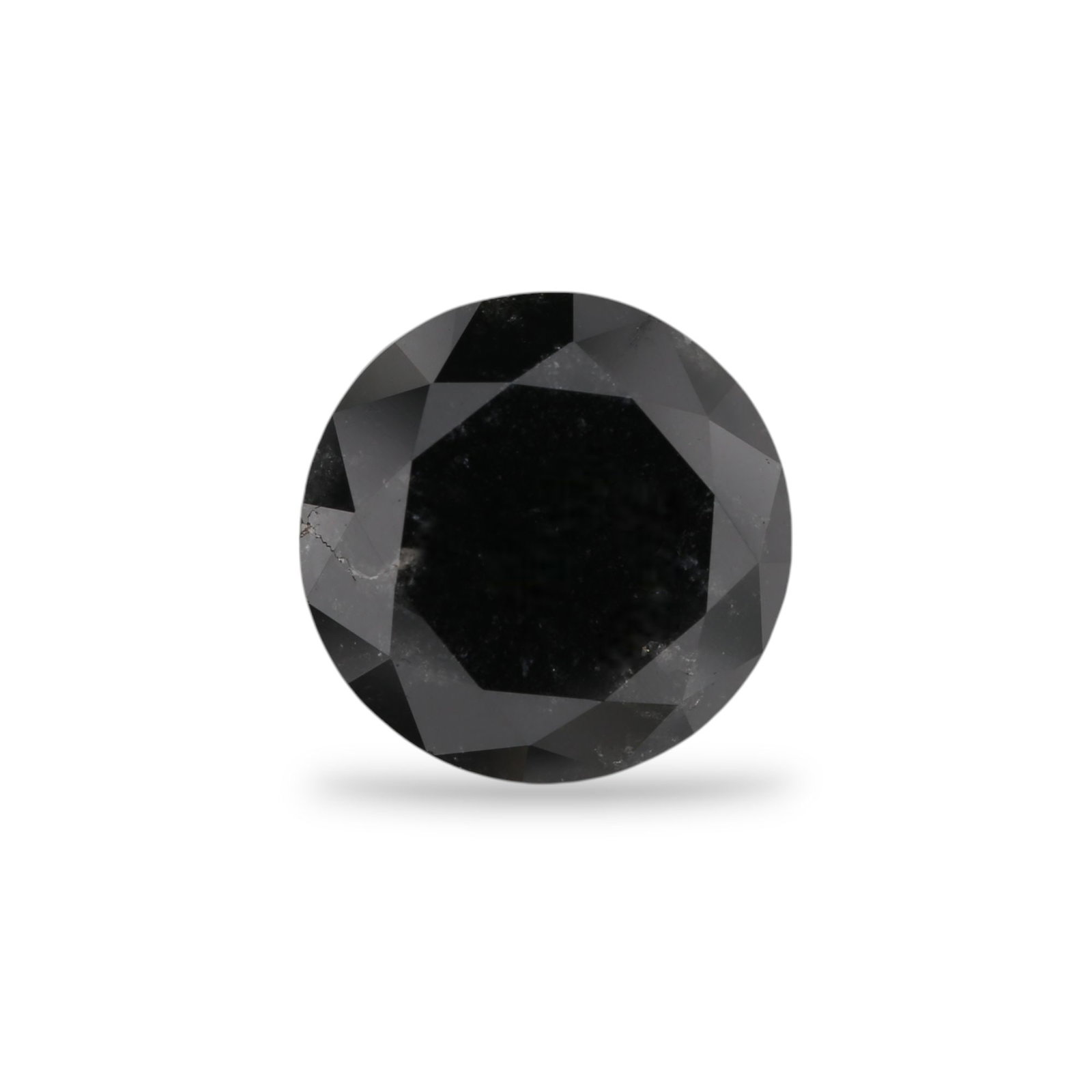 Loose Diamond - ROUND 2.89ct Fancy Black VVS2: Loose Diamond - ROUND 2.89ct Fancy Black VVS2 Source: Natural Shape: ROUND Carats: 2.89 Color: Fancy Black Certification: GIA Video: