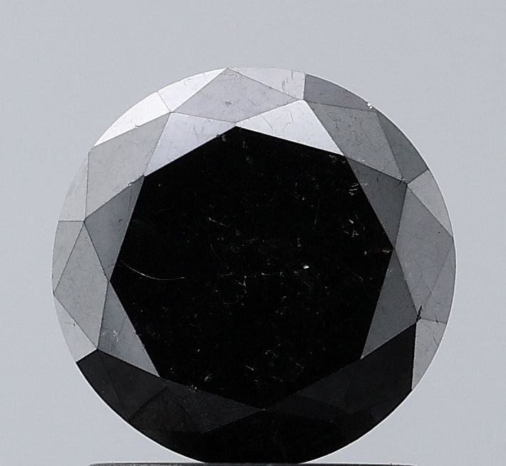 Loose Diamond - ROUND 1.71ct Fancy Black VS2: Loose Diamond - ROUND 1.71ct Fancy Black VS2 Source: Natural Shape: ROUND Carats: 1.71 Color: Fancy Black Certification: NONE Video: