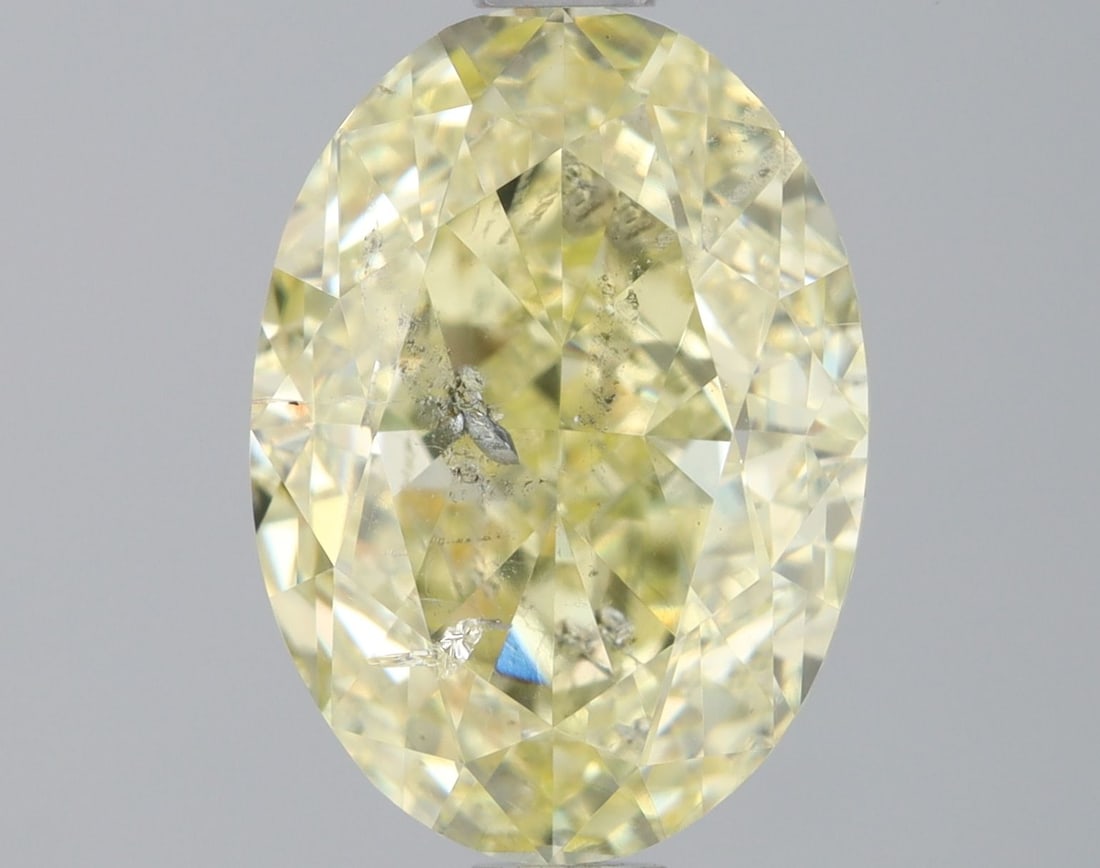 Loose Diamond - OVAL 2.05ct Fancy Yellow SI2: Loose Diamond - OVAL 2.05ct Fancy Yellow SI2 Source: Natural Shape: OVAL Carats: 2.05 Color: Fancy Yellow Certification: HRD Video: