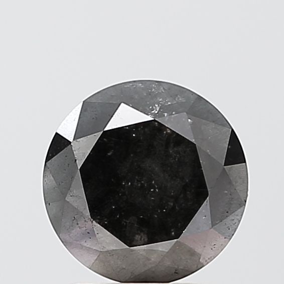 Loose Diamond - ROUND 1.89ct Black VVS2: Loose Diamond - ROUND 1.89ct Black VVS2 Source: Natural Shape: ROUND Carats: 1.89 Color: Black Certification: NONE Video: