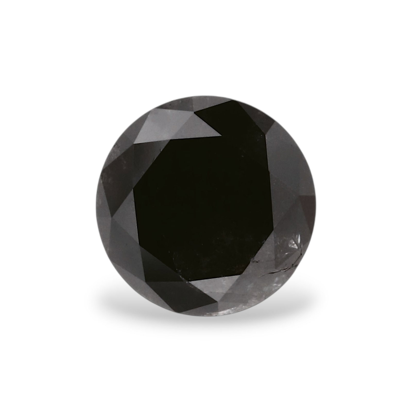 Loose Diamond - ROUND 1.11ct Fancy Black VVS2: Loose Diamond - ROUND 1.11ct Fancy Black VVS2 Source: Natural Shape: ROUND Carats: 1.11 Color: Fancy Black Certification: GIA Video: