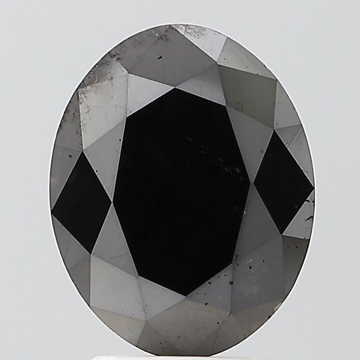 Loose Diamond - OVAL 3.18ct Black VS1: Loose Diamond - OVAL 3.18ct Black VS1 Source: Natural Shape: OVAL Carats: 3.18 Color: Black Certification: NONE Video: