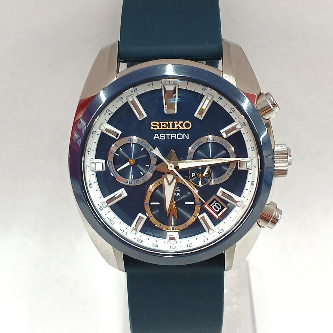 Seiko SBXC045 5X53-0AT0 Astron GPS Solar mens chronograph watch (1 of 8)