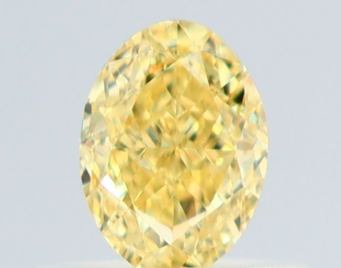 Loose Diamond - OVAL 0.54ct Fancy Intense Yellow VVS1: Loose Diamond - OVAL 0.54ct Fancy Intense Yellow VVS1 Source: Natural Shape: OVAL Carats: 0.54 Color: Fancy Intense Yellow Certification: GIA Video: