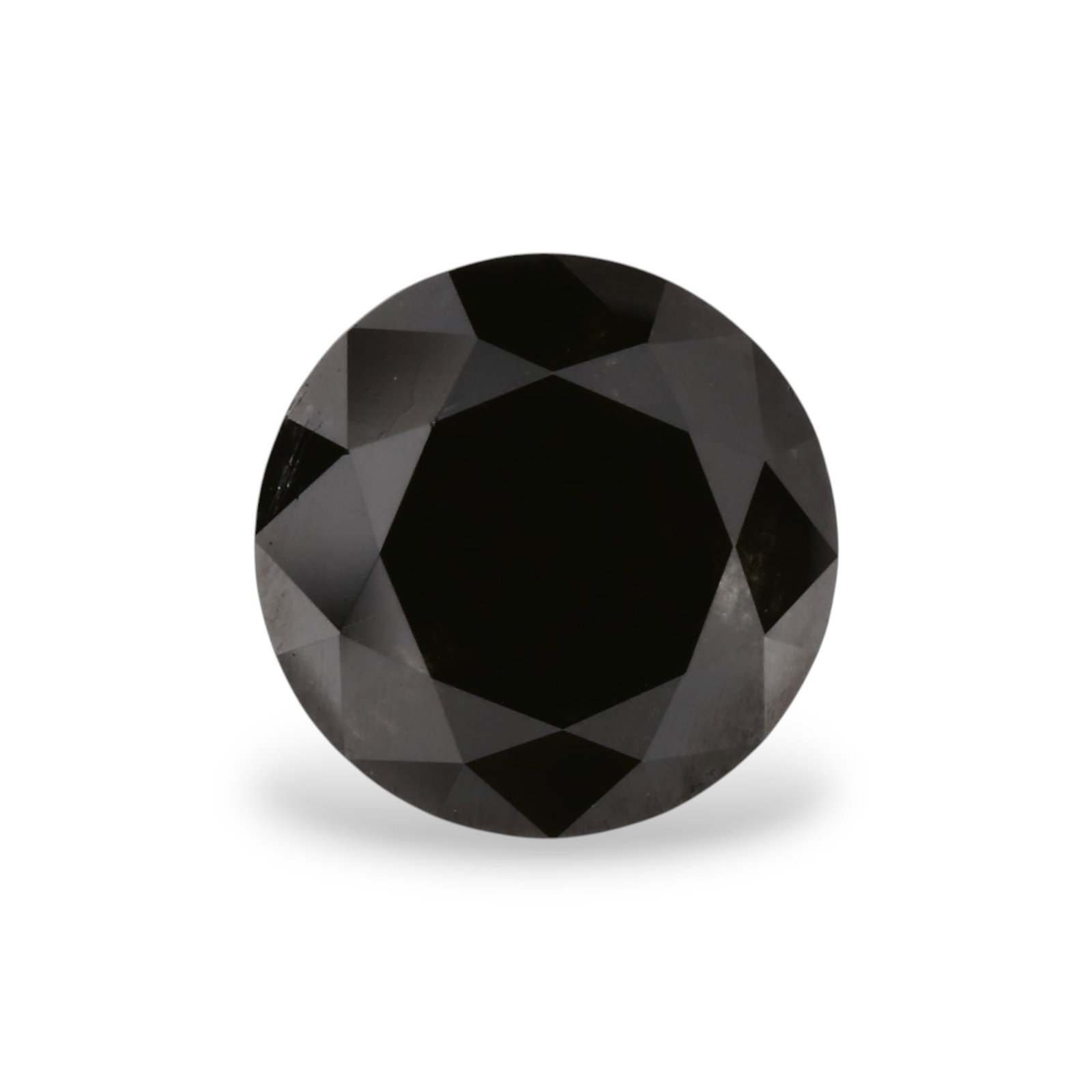 Loose Diamond - ROUND 1.78ct Fancy Black VVS2: Loose Diamond - ROUND 1.78ct Fancy Black VVS2 Source: Natural Shape: ROUND Carats: 1.78 Color: Fancy Black Certification: GIA Video:
