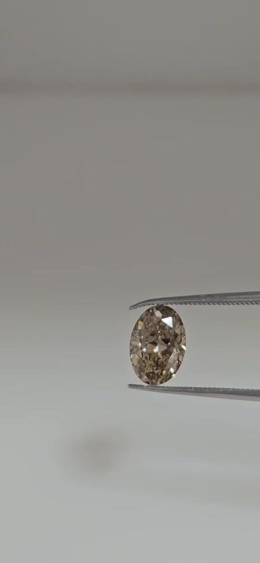 Loose Diamond - OVAL 0.96ct Fancy Brown Yellow VS2 (1 of 1)