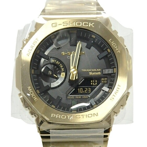 Casio GM-B2100GD-9AJF G-SHOCK Full Metal 2100 men's wristwatch: Casio GM-B2100GD-9AJF G-SHOCK Full Metal 2100 men's wristwatch Casio G-SHOCK Full Metal 2100 men's wristwatch, model GM-B2100GD-9AJF, from the G-SHOCK Full Metal 2100 collection. It features a quartz 