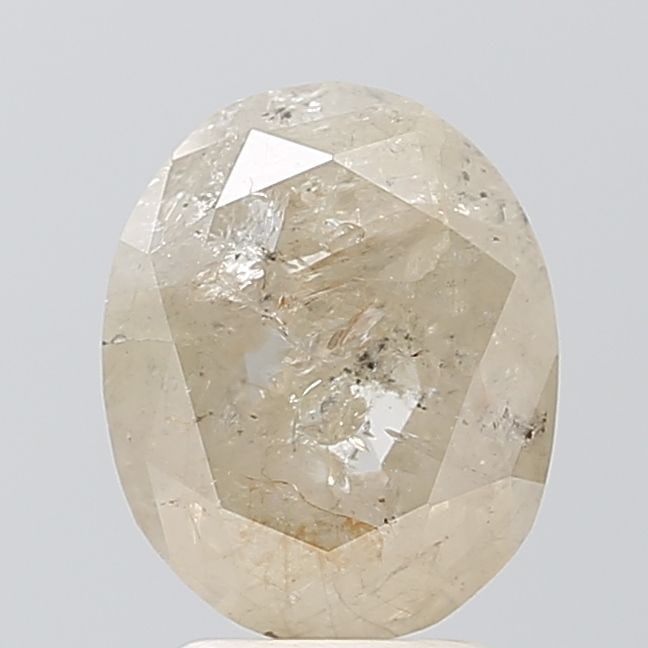Loose Diamond - OVAL 3.84ct Salt and Pepper VS1: Loose Diamond - OVAL 3.84ct Salt and Pepper VS1 Source: Natural Shape: OVAL Carats: 3.84 Color: Salt and Pepper Certification: NONE Video: