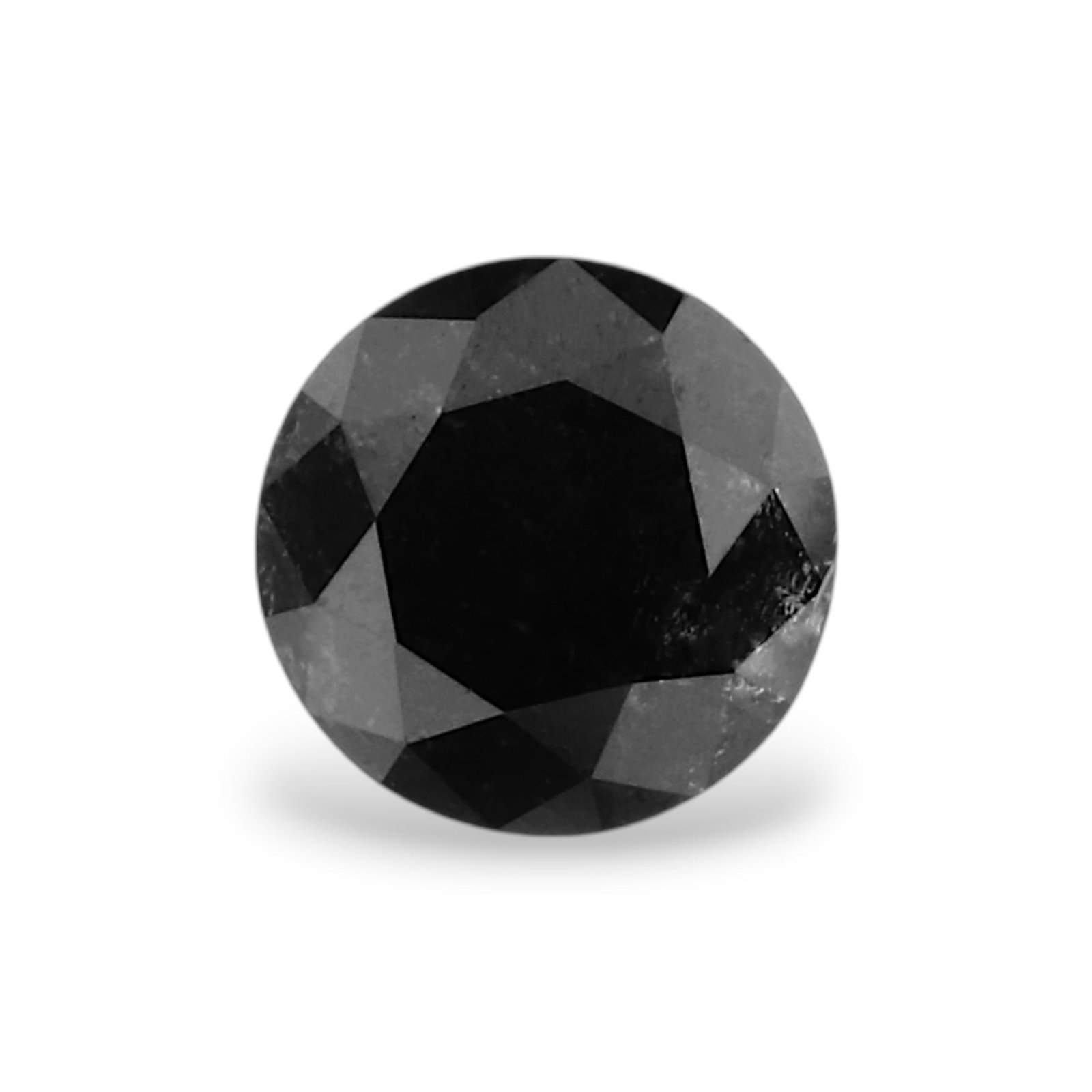 Loose Diamond - ROUND 0.39ct Fancy Black VVS2: Loose Diamond - ROUND 0.39ct Fancy Black VVS2 Source: Natural Shape: ROUND Carats: 0.39 Color: Fancy Black Certification: GIA Video: