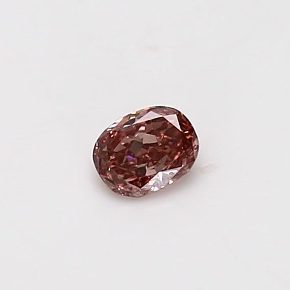 Loose Diamond - OVAL 0.19ct Fancy Deep Brownish Orangy Pink: Loose Diamond - OVAL 0.19ct Fancy Deep Brownish Orangy Pink Source: Natural Shape: OVAL Carats: 0.19 Color: Fancy Deep Brownish Orangy Pink Certification: GIA Video: