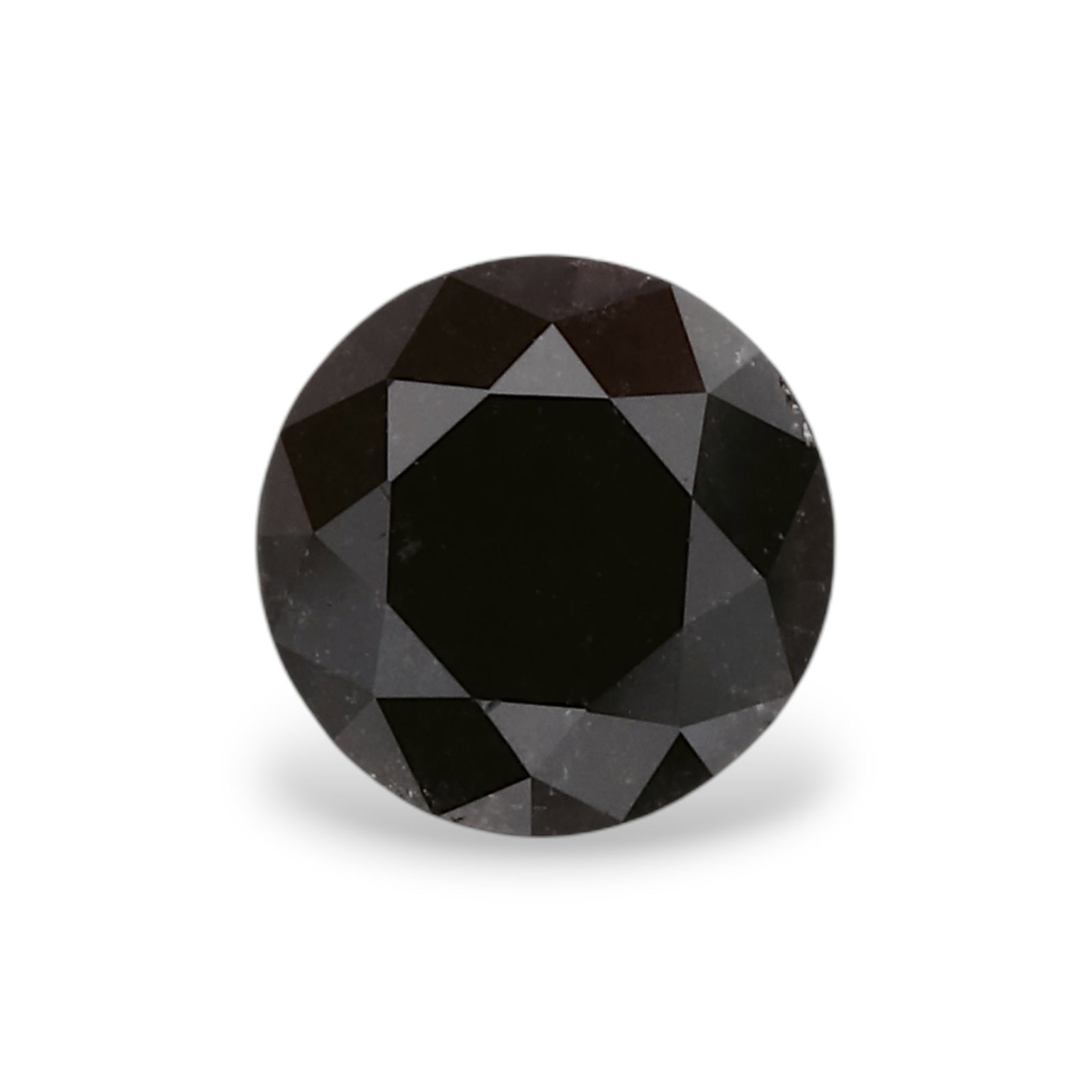 Loose Diamond - ROUND 0.69ct Fancy Black VVS2: Loose Diamond - ROUND 0.69ct Fancy Black VVS2 Source: Natural Shape: ROUND Carats: 0.69 Color: Fancy Black Certification: GIA Video: