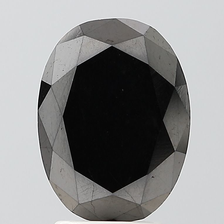 Loose Diamond - OVAL 3.46ct Black VVS2: Loose Diamond - OVAL 3.46ct Black VVS2 Source: Natural Shape: OVAL Carats: 3.46 Color: Black Certification: NONE Video: Video Link The Diamond Depot Guarantee: All items in this auction are