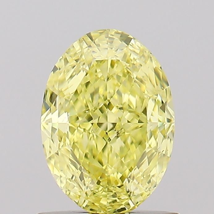 Loose Diamond - OVAL 1.02ct Fancy Intense Yellow SI1: Loose Diamond - OVAL 1.02ct Fancy Intense Yellow SI1 Source: Natural Shape: OVAL Carats: 1.02 Color: Fancy Intense Yellow Certification: GIA Video:
