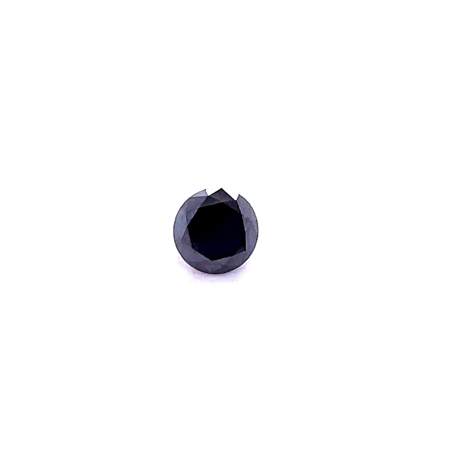 Loose Diamond - ROUND 1.22ct Fancy Black: Loose Diamond - ROUND 1.22ct Fancy Black Source: Natural Shape: ROUND Carats: 1.22 Color: Fancy Black Certification: IGI The Diamond Depot Guarantee: All items in this auction are guaranteed to be 100