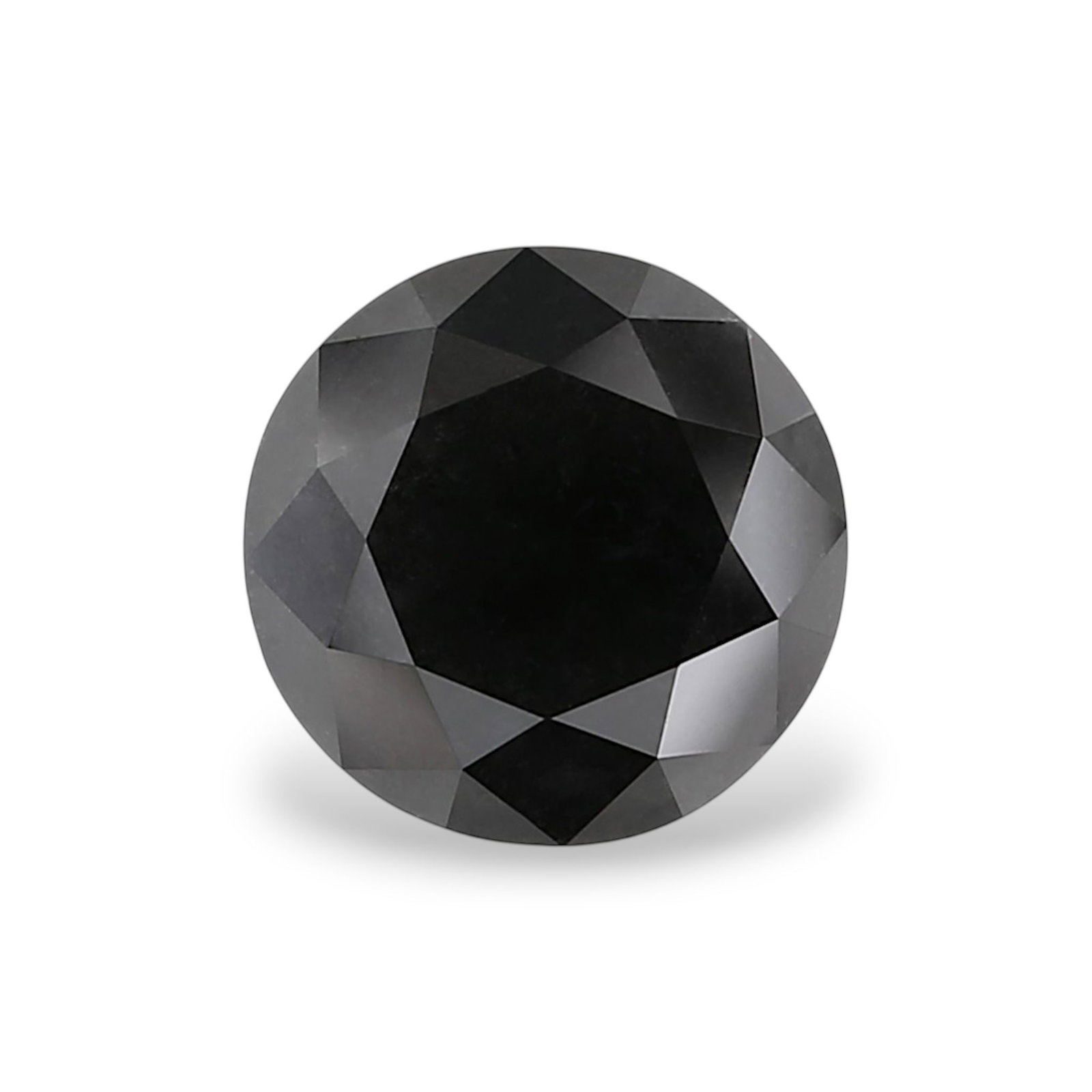 Loose Diamond - ROUND 3.45ct Fancy Black VVS2: Loose Diamond - ROUND 3.45ct Fancy Black VVS2 Source: Natural Shape: ROUND Carats: 3.45 Color: Fancy Black Certification: GIA Video: