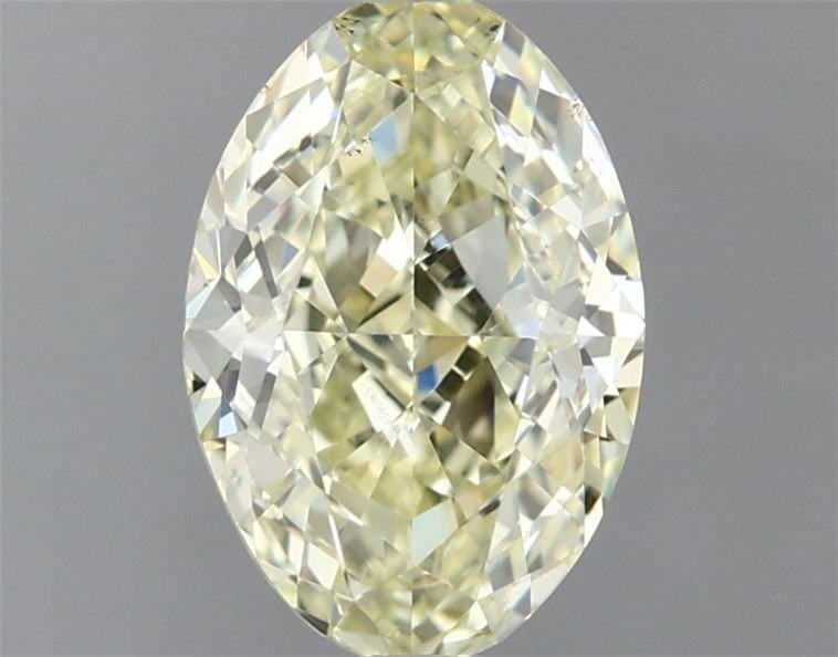 Loose Diamond - OVAL 1.23ct Fancy Light Yellow VS2: Loose Diamond - OVAL 1.23ct Fancy Light Yellow VS2 Source: Natural Shape: OVAL Carats: 1.23 Color: Fancy Light Yellow Certification: GIA Video: