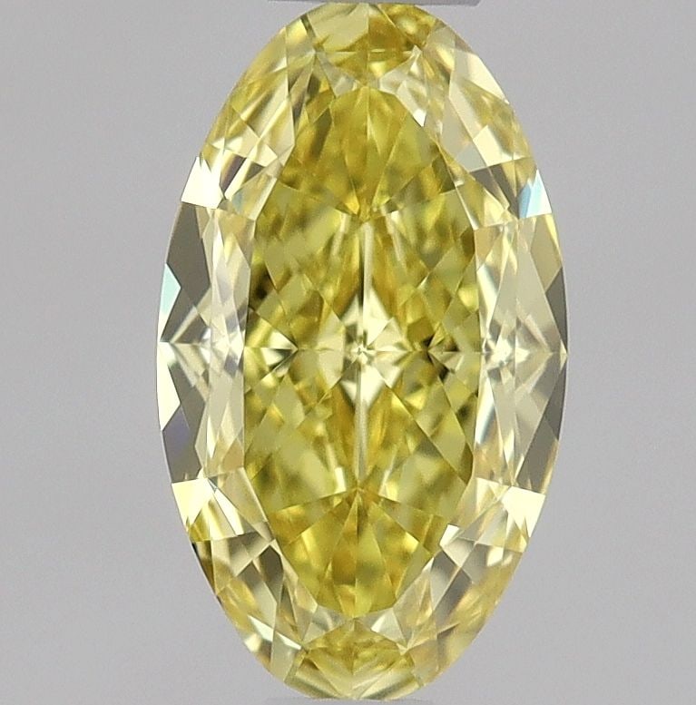 Loose Diamond - OVAL 0.45ct Fancy Intense Yellow VS1: Loose Diamond - OVAL 0.45ct Fancy Intense Yellow VS1 Source: Natural Shape: OVAL Carats: 0.45 Color: Fancy Intense Yellow Certification: GIA Video: