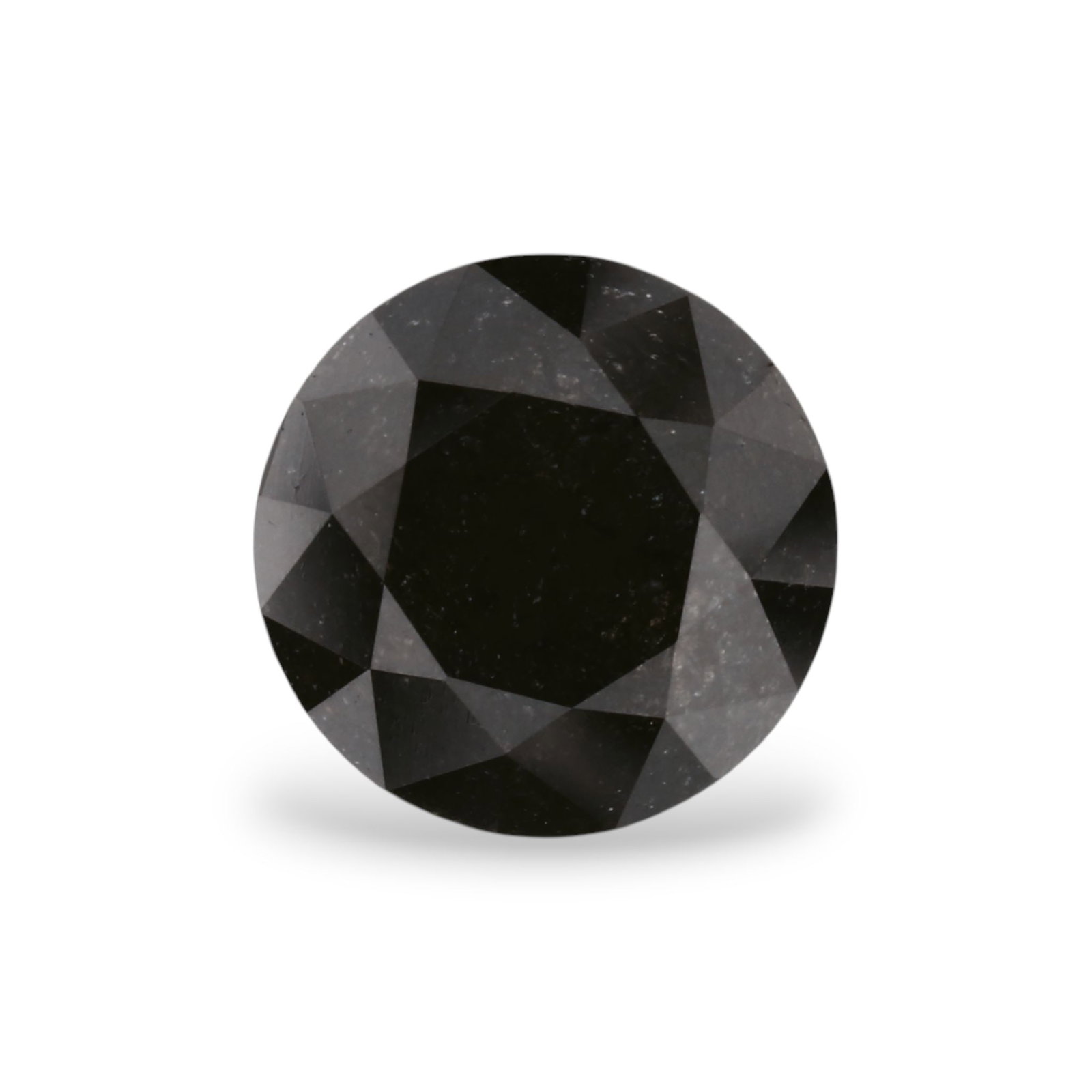 Loose Diamond - ROUND 1.73ct Fancy Black VVS2: Loose Diamond - ROUND 1.73ct Fancy Black VVS2 Source: Natural Shape: ROUND Carats: 1.73 Color: Fancy Black Certification: GIA Video:
