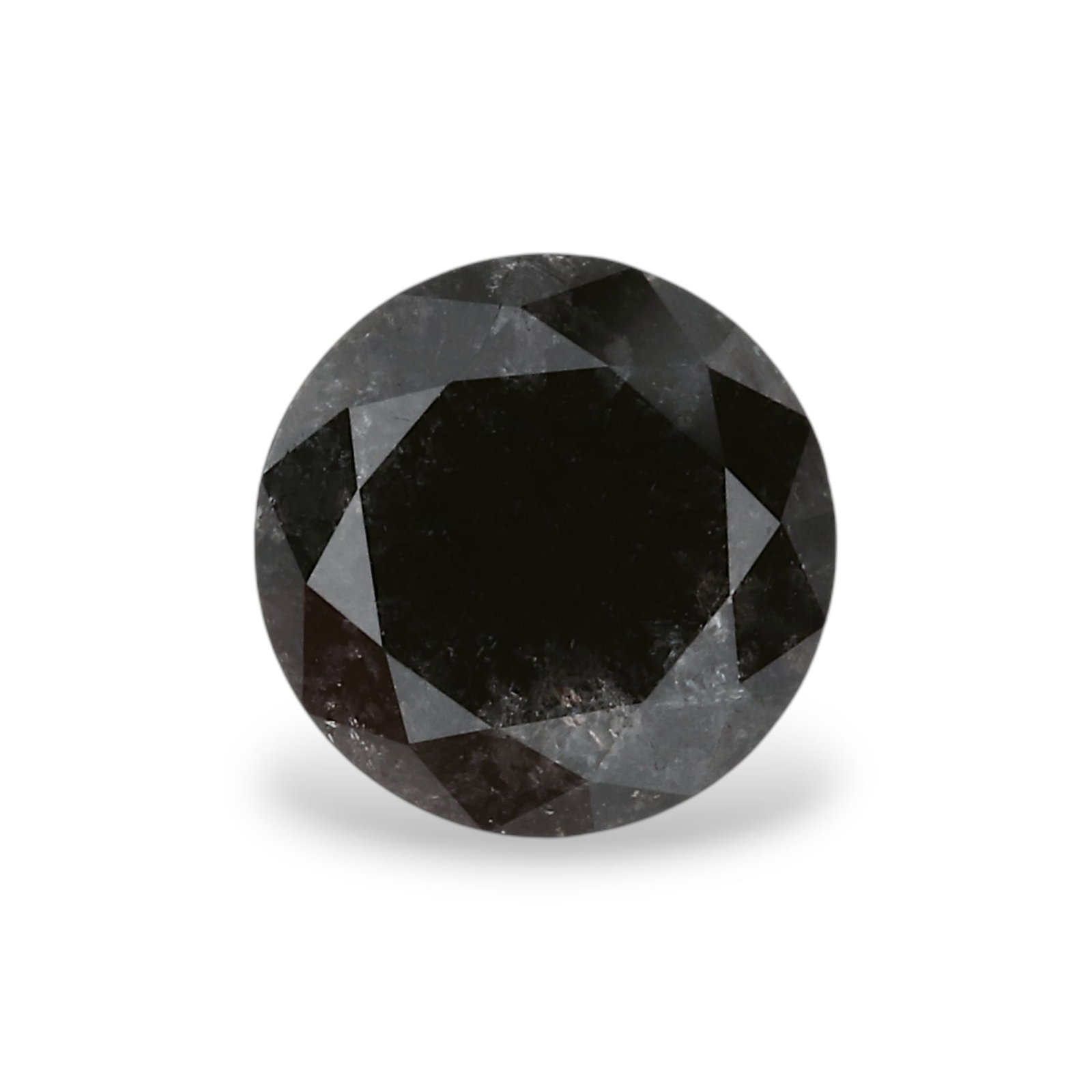 Loose Diamond - ROUND 1.43ct Fancy Black VVS2: Loose Diamond - ROUND 1.43ct Fancy Black VVS2 Source: Natural Shape: ROUND Carats: 1.43 Color: Fancy Black Certification: GIA Video: