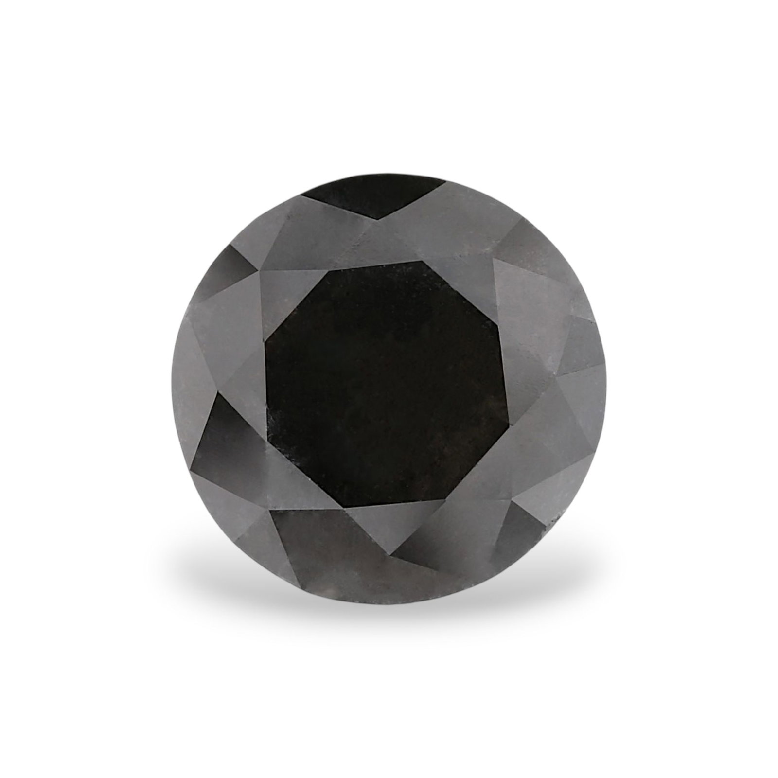 Loose Diamond - ROUND 3.24ct Fancy Black VVS2: Loose Diamond - ROUND 3.24ct Fancy Black VVS2 Source: Natural Shape: ROUND Carats: 3.24 Color: Fancy Black Certification: GIA Video: