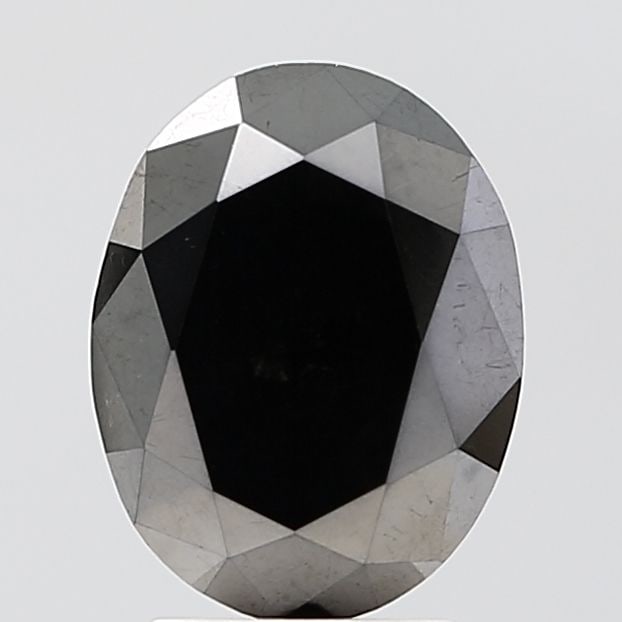 Loose Diamond - OVAL 3.22ct Black VVS2: Loose Diamond - OVAL 3.22ct Black VVS2 Source: Natural Shape: OVAL Carats: 3.22 Color: Black Certification: NONE Video: