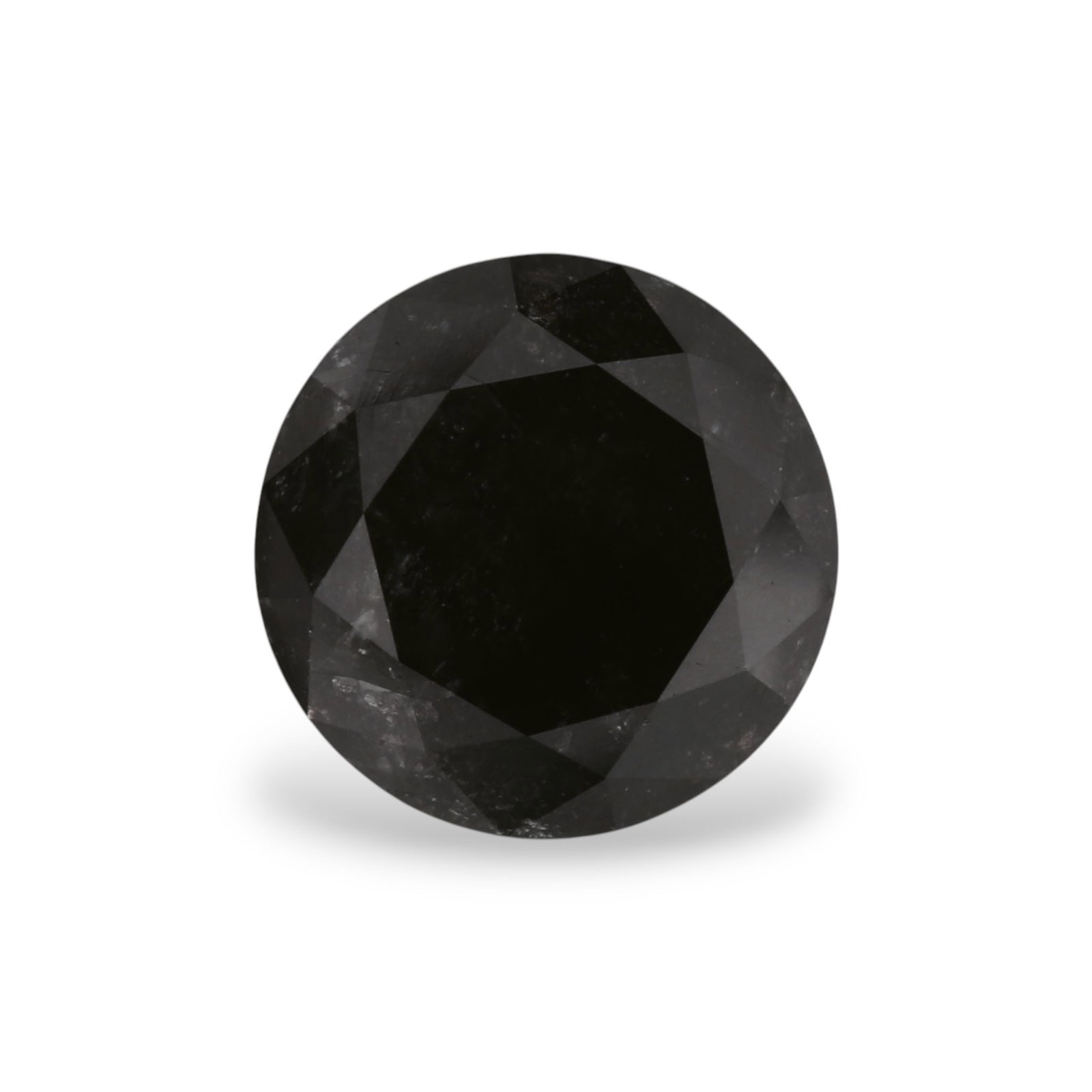 Loose Diamond - ROUND 1.85ct Fancy Black VVS2: Loose Diamond - ROUND 1.85ct Fancy Black VVS2 Source: Natural Shape: ROUND Carats: 1.85 Color: Fancy Black Certification: GIA Video: