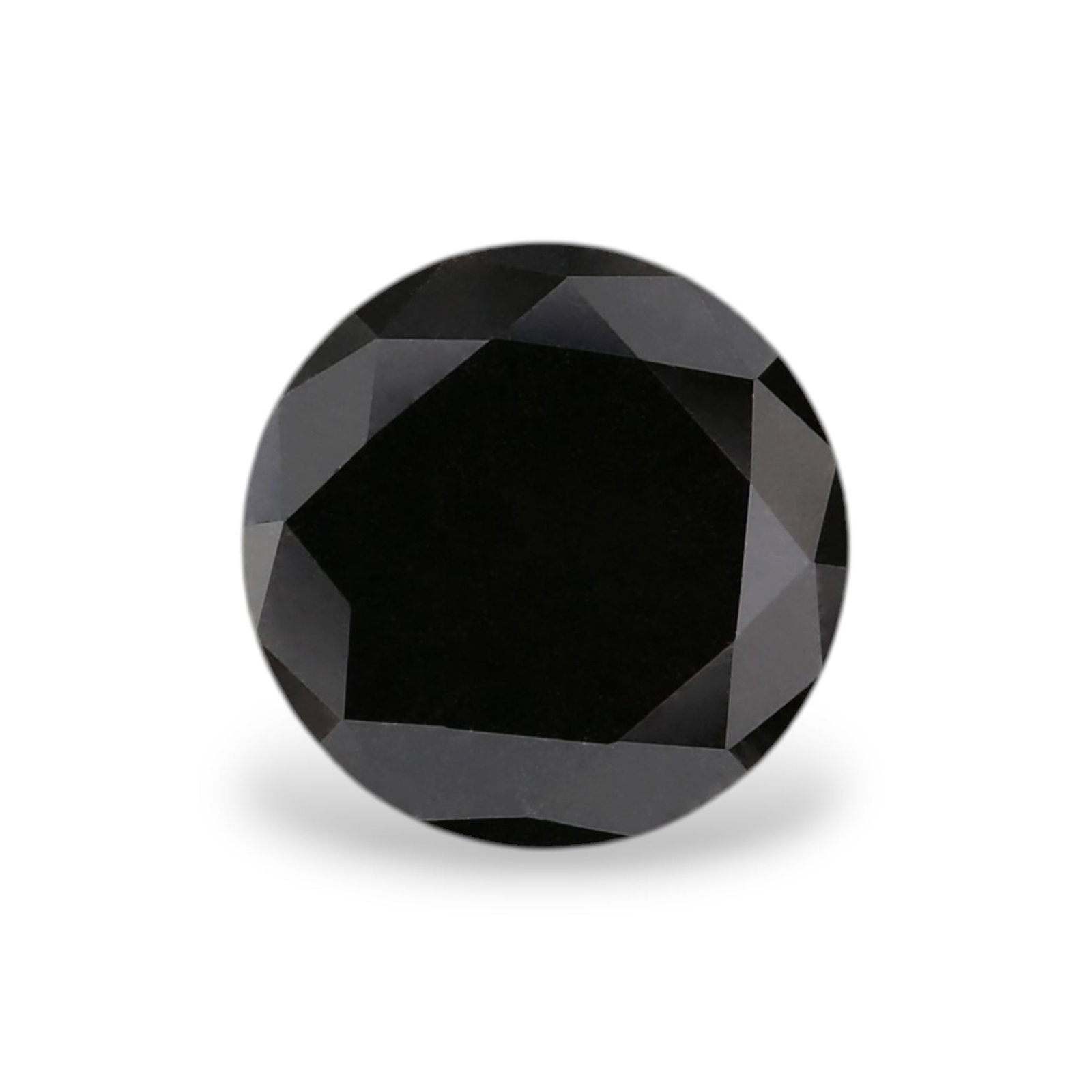 Loose Diamond - ROUND 1.43ct Fancy Black VVS2: Loose Diamond - ROUND 1.43ct Fancy Black VVS2 Source: Natural Shape: ROUND Carats: 1.43 Color: Fancy Black Certification: GIA Video: