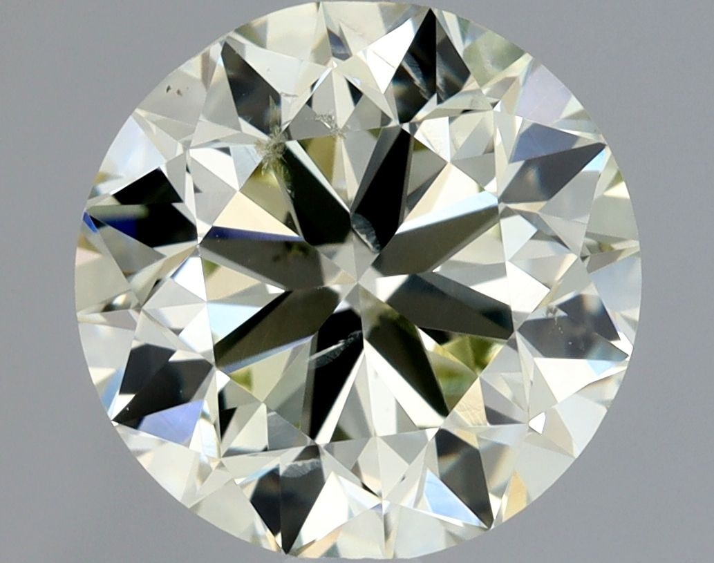 Loose Diamond - ROUND 1.52ct Fancy Light Grayish Greenish Yellow SI2: Loose Diamond - ROUND 1.52ct Fancy Light Grayish Greenish Yellow SI2 Source: Natural Shape: ROUND Carats: 1.52 Color: Fancy Light Grayish Greenish Yellow Certification: GIA Video: