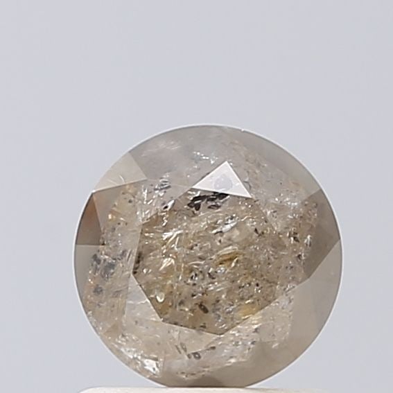 Loose Diamond - ROUND 0.81ct Salt and Pepper VVS2: Loose Diamond - ROUND 0.81ct Salt and Pepper VVS2 Source: Natural Shape: ROUND Carats: 0.81 Color: Salt and Pepper Certification: NONE Video: