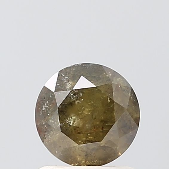 Loose Diamond - ROUND 1.21ct Salt and Pepper VVS2: Loose Diamond - ROUND 1.21ct Salt and Pepper VVS2 Source: Natural Shape: ROUND Carats: 1.21 Color: Salt and Pepper Certification: NONE Video: