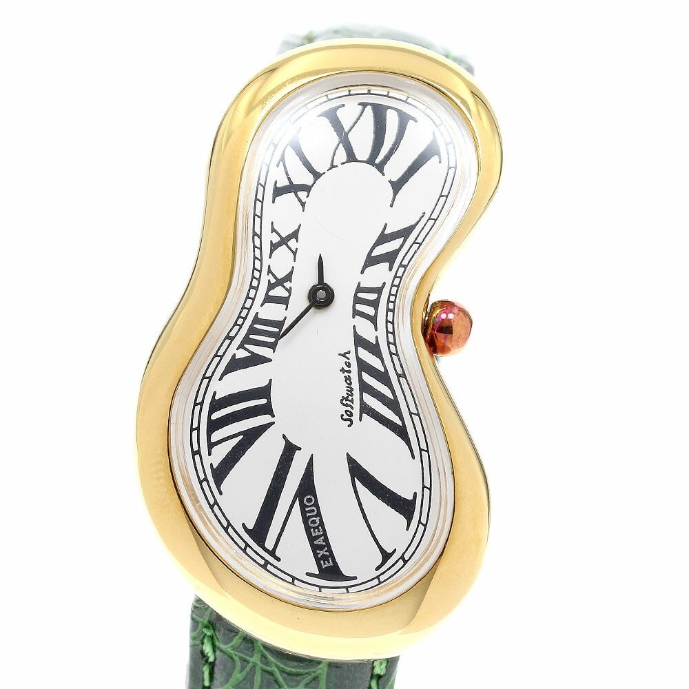Salvador Dali Softwatch women's quartz wristwatch 92008: Salvador Dali Softwatch women's quartz wristwatch 92008 This Salvador Dali Softwatch women's wristwatch features a unique design inspired by the renowned artist. The watch includes a stainless steel a