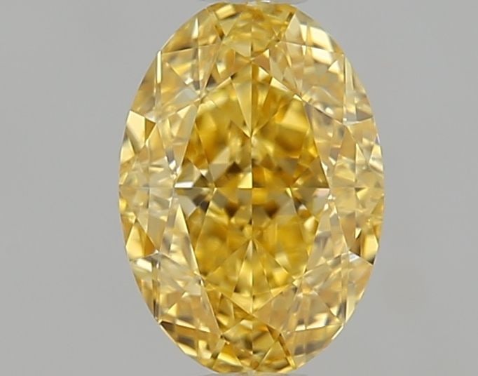 Loose Diamond - OVAL 0.62ct Fancy Intense Orangey Yellow VVS1: Loose Diamond - OVAL 0.62ct Fancy Intense Orangey Yellow VVS1 Source: Natural Shape: OVAL Carats: 0.62 Color: Fancy Intense Orangey Yellow Certification: GIA Video: