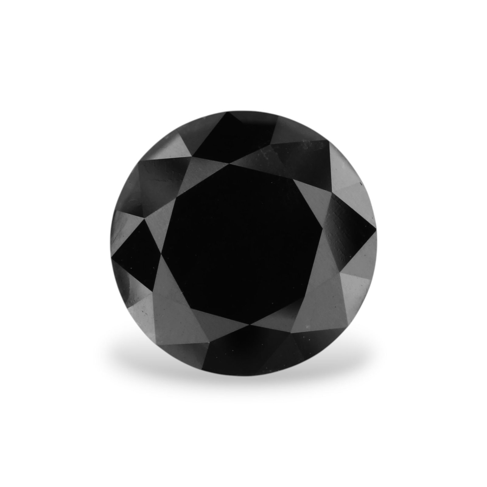 Loose Diamond - ROUND 4.75ct Fancy Black VVS2: Loose Diamond - ROUND 4.75ct Fancy Black VVS2 Source: Natural Shape: ROUND Carats: 4.75 Color: Fancy Black Certification: GIA Video: