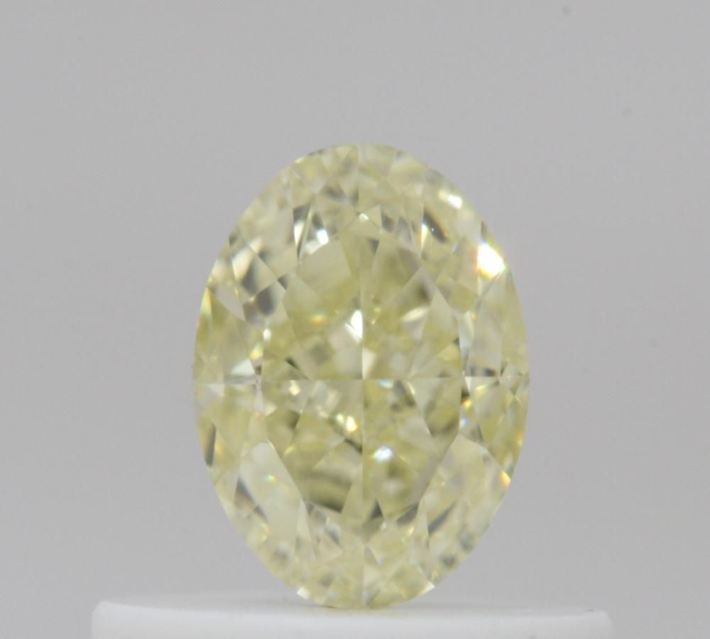 Loose Diamond - OVAL 0.5ct Fancy Light Yellow VS2: Loose Diamond - OVAL 0.5ct Fancy Light Yellow VS2 Source: Natural Shape: OVAL Carats: 0.5 Color: Fancy Light Yellow Certification: GIA Video:
