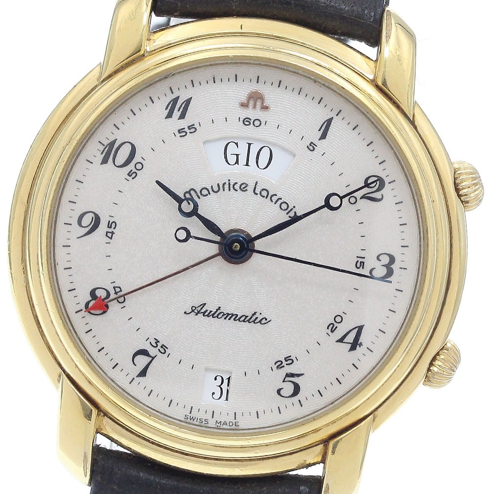 Maurice Lacroix Masterpiece mens automatic watch ref 22197 alarm day date: Maurice Lacroix Masterpiece mens automatic watch ref 22197 alarm day date Maurice Lacroix Masterpiece Alarm Day-Date automatic men's wristwatch, reference 22197, made in Switzerland. This pre-owned wa