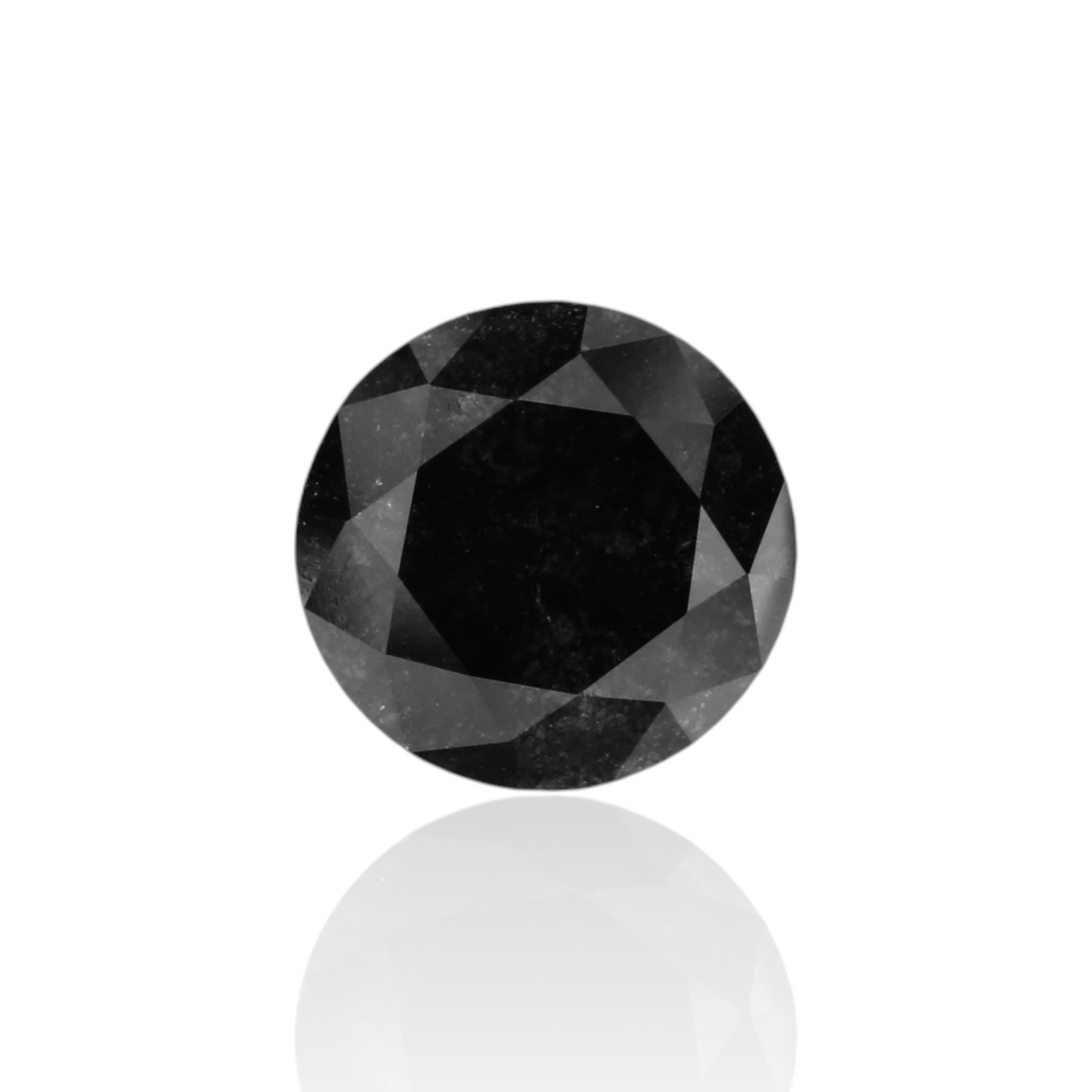 Loose Diamond - ROUND 1.33ct Fancy Black VVS2: Loose Diamond - ROUND 1.33ct Fancy Black VVS2 Source: Natural Shape: ROUND Carats: 1.33 Color: Fancy Black Certification: GIA Video: