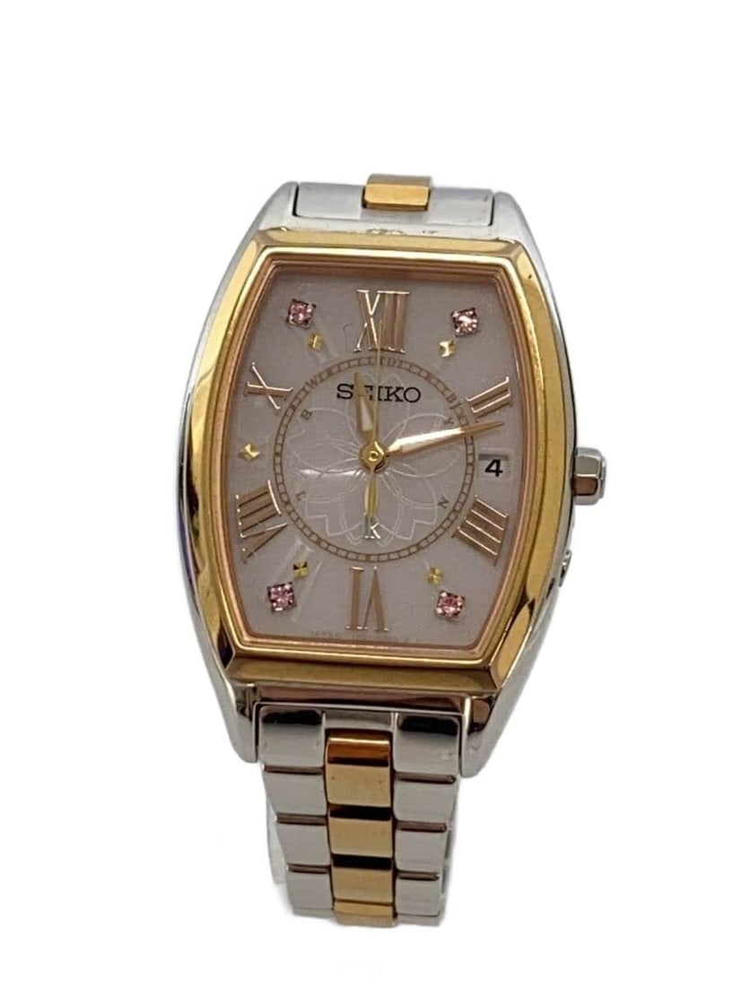 SEIKO Sakura Blooming Limited Edition Women SSVW198 Watch: SEIKO Sakura Blooming Limited Edition Women SSVW198 Watch This Seiko 2022 Sakura Blooming Limited Edition SSVW198 women's wristwatch is crafted from stainless steel and features a white dial. Limited 