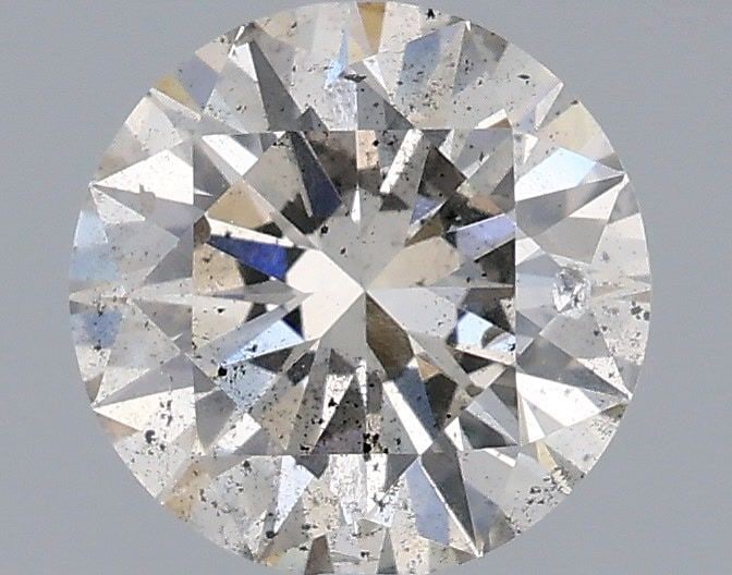 Loose Diamond - ROUND 1.03ct Faint Gray I1: Loose Diamond - ROUND 1.03ct Faint Gray I1 Source: Natural Shape: ROUND Carats: 1.03 Color: Faint Gray Certification: GIA Video: