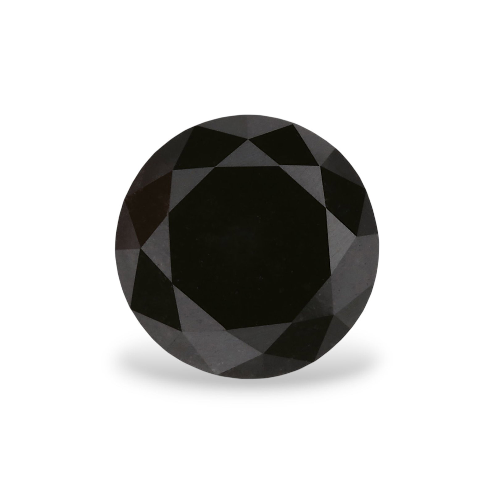 Loose Diamond - ROUND 1.69ct Fancy Black VVS2: Loose Diamond - ROUND 1.69ct Fancy Black VVS2 Source: Natural Shape: ROUND Carats: 1.69 Color: Fancy Black Certification: GIA Video: