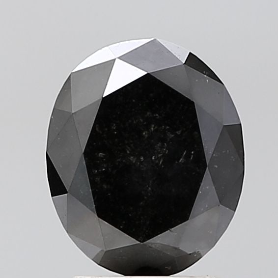 Loose Diamond - OVAL 2.69ct Black VVS2: Loose Diamond - OVAL 2.69ct Black VVS2 Source: Natural Shape: OVAL Carats: 2.69 Color: Black Certification: NONE Video: