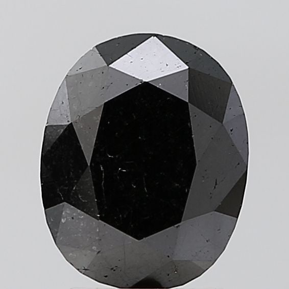Loose Diamond - OVAL 1.85ct Black VVS2: Loose Diamond - OVAL 1.85ct Black VVS2 Source: Natural Shape: OVAL Carats: 1.85 Color: Black Certification: NONE Video: