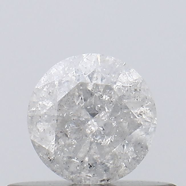 Loose Diamond - ROUND 0.36ct Salt and Pepper I3: Loose Diamond - ROUND 0.36ct Salt and Pepper I3 Source: Natural Shape: ROUND Carats: 0.36 Color: Salt and Pepper Certification: NONE Video: