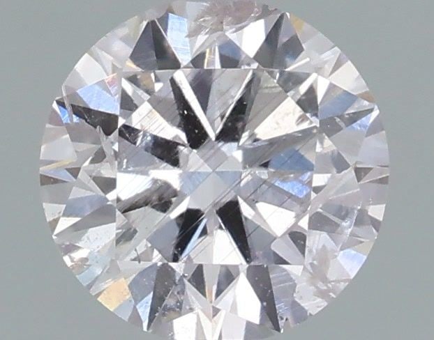 Loose Diamond - ROUND 0.64ct Very Light Pink I2: Loose Diamond - ROUND 0.64ct Very Light Pink I2 Source: Natural Shape: ROUND Carats: 0.64 Color: Very Light Pink Certification: GIA Video: