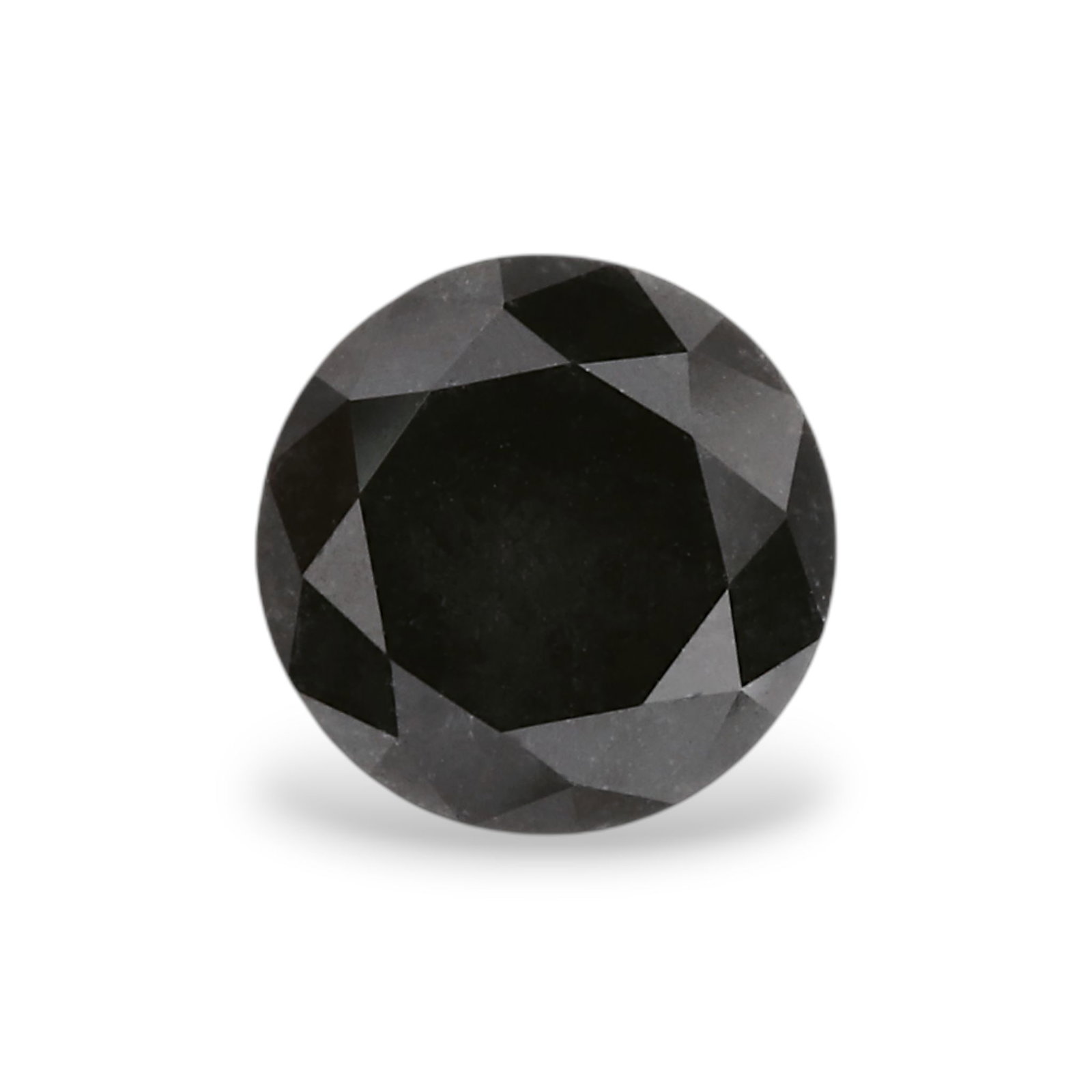 Loose Diamond - ROUND 0.92ct Fancy Black VVS2: Loose Diamond - ROUND 0.92ct Fancy Black VVS2 Source: Natural Shape: ROUND Carats: 0.92 Color: Fancy Black Certification: GIA Video: