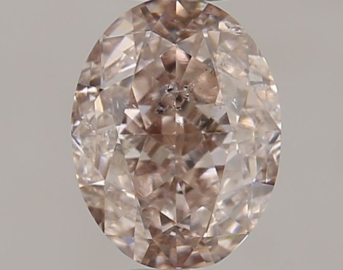 Loose Diamond - OVAL 0.57ct Fancy Orange Brown I1: Loose Diamond - OVAL 0.57ct Fancy Orange Brown I1 Source: Natural Shape: OVAL Carats: 0.57 Color: Fancy Orange Brown Certification: NONE Video: