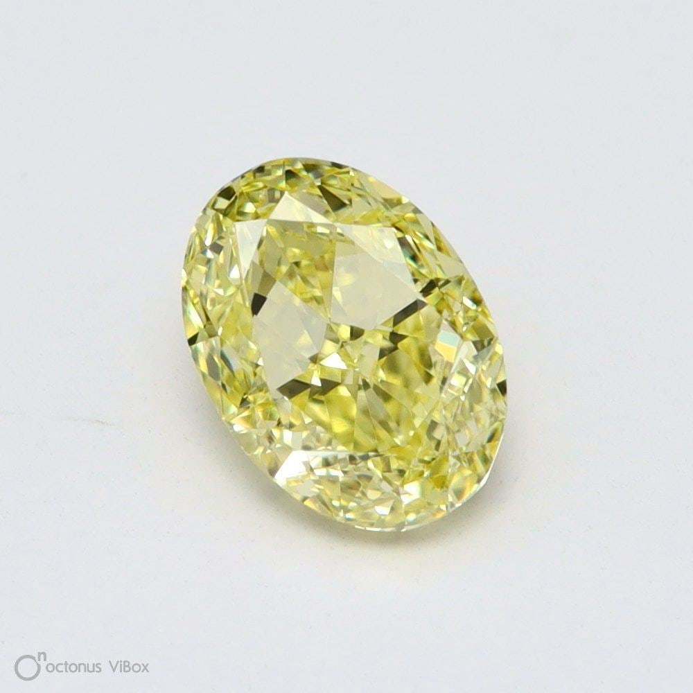 Loose Diamond - OVAL 0.6ct Fancy Intense Yellow VS1: Loose Diamond - OVAL 0.6ct Fancy Intense Yellow VS1 Source: Natural Shape: OVAL Carats: 0.6 Color: Fancy Intense Yellow Certification: GIA Video: