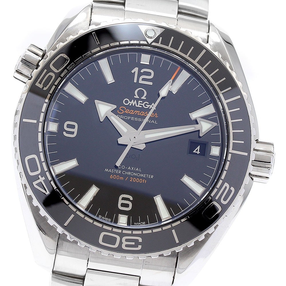 OMEGA Seamaster Planet Ocean 600M Master Chronometer 215.30.44.21.01.001 Watch: OMEGA Seamaster Planet Ocean 600M Master Chronometer 215.30.44.21.01.001 Watch OMEGA Seamaster Planet Ocean 600M Master Chronometer men's wristwatch, model 215.30.44.21.01.001. It features a black dia