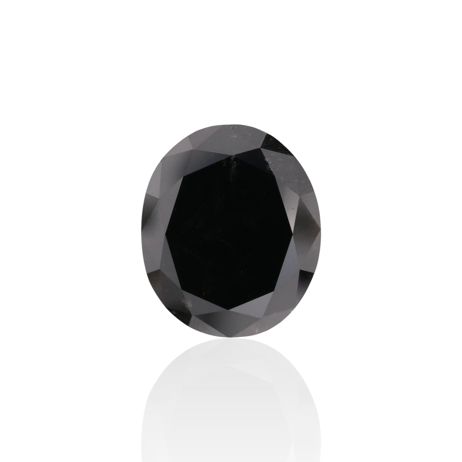 Loose Diamond - OVAL 5.39ct Fancy Black VVS2: Loose Diamond - OVAL 5.39ct Fancy Black VVS2 Source: Natural Shape: OVAL Carats: 5.39 Color: Fancy Black Certification: GIA Video: