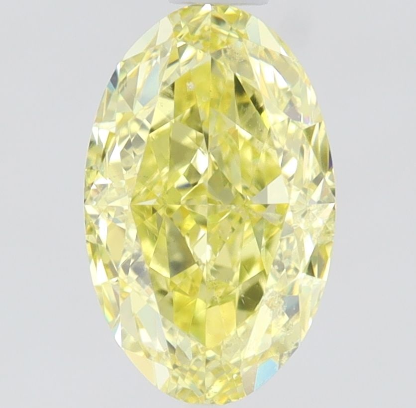 Loose Diamond - OVAL 1.0ct Fancy Intense Yellow SI1: Loose Diamond - OVAL 1.0ct Fancy Intense Yellow SI1 Source: Natural Shape: OVAL Carats: 1.0 Color: Fancy Intense Yellow Certification: GIA Video: