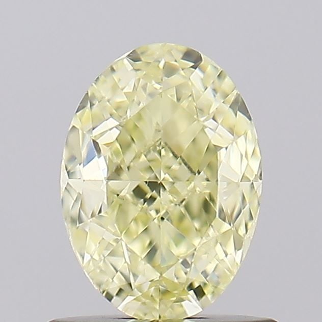Loose Diamond - OVAL 1.0ct Fancy Light Yellow VS2: Loose Diamond - OVAL 1.0ct Fancy Light Yellow VS2 Source: Natural Shape: OVAL Carats: 1.0 Color: Fancy Light Yellow Certification: GIA Video: